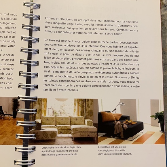 3/$25 Agencement des Textures et des Couleurs 180 idées pour la maison livre - Picture 11 of 13